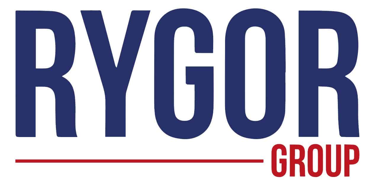 New Rygor Group Logo Bebas Neue Font