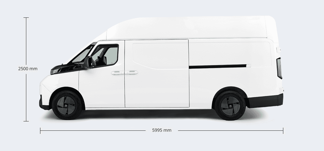 Van Sizes L3 H3 f2923e0ab2