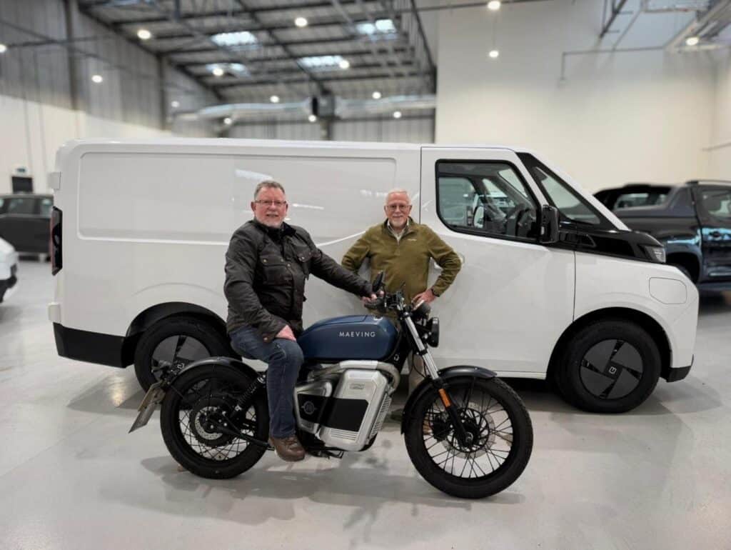 PRESS RELEASE Rygor supports RAF veterans Lands End to John OGroats motorcycle challenge with loan of Farizon el (002)